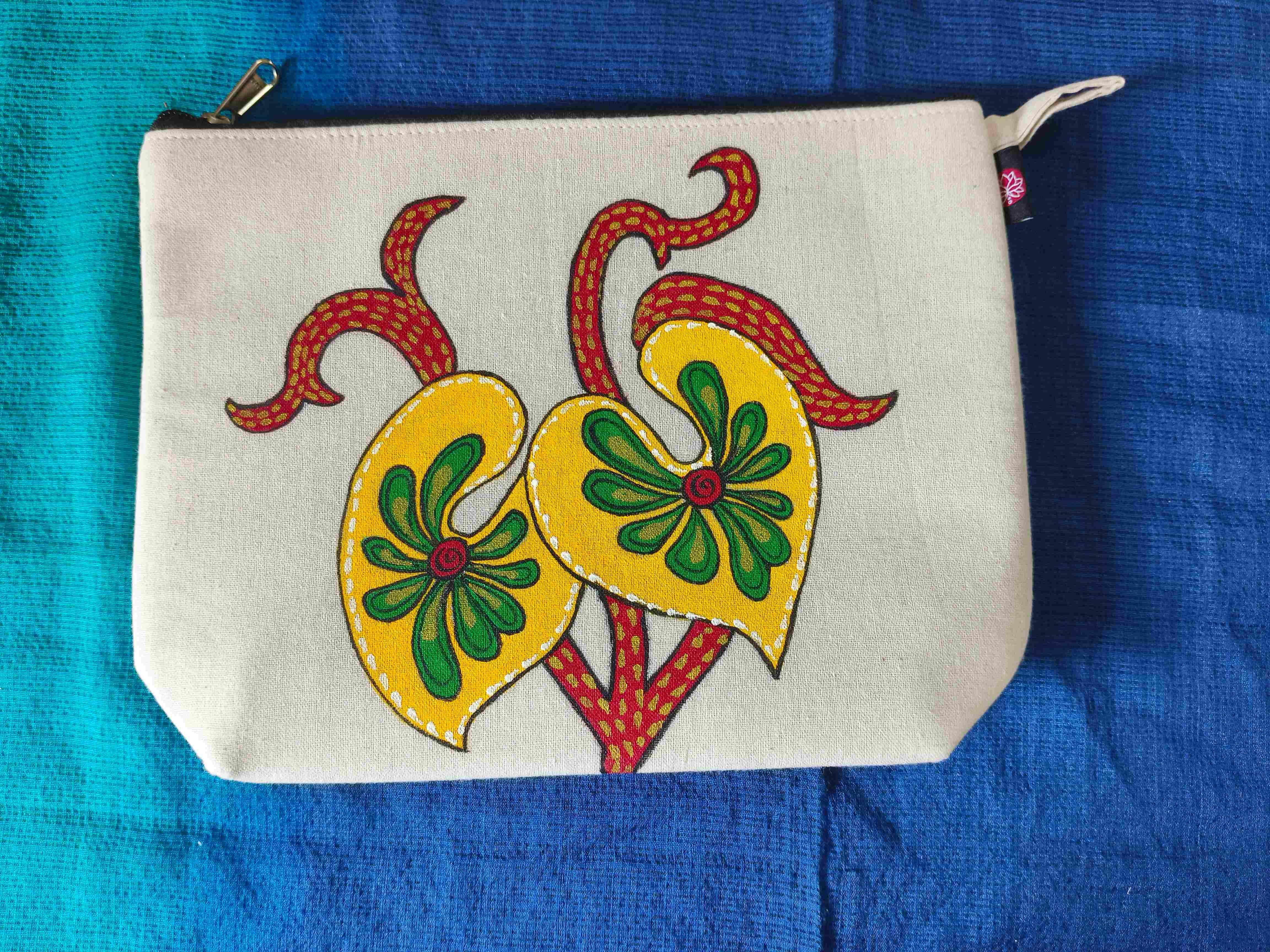 Handpainted Pouch